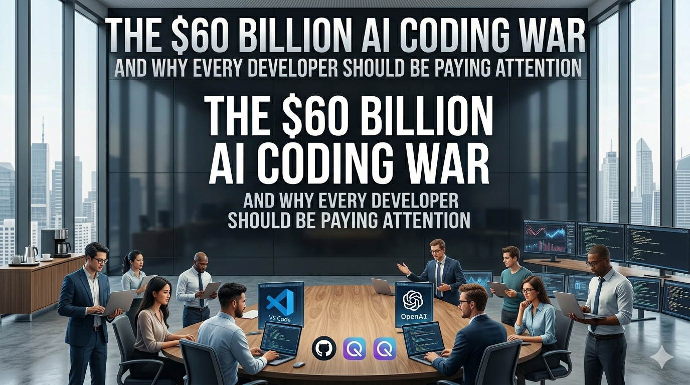 The $60 Billion AI Coding War and Why Every Developer Should Be Paying Attention