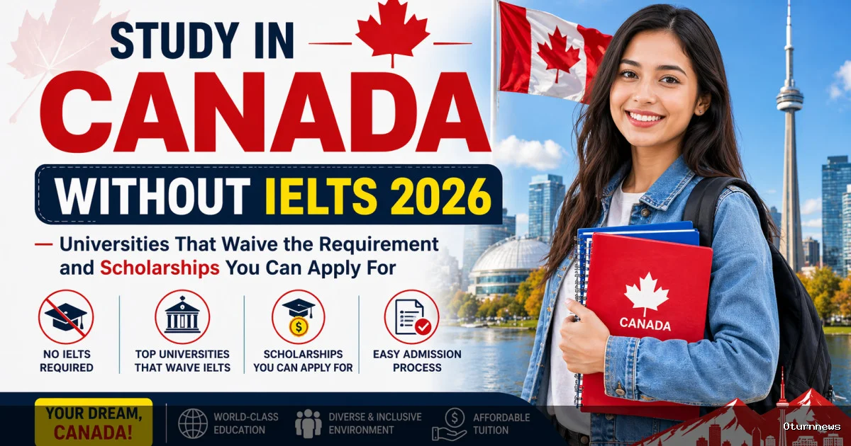 Study in Canada Without IELTS 2026: Universities That Waive the Requirement and Scholarships You Can Apply For