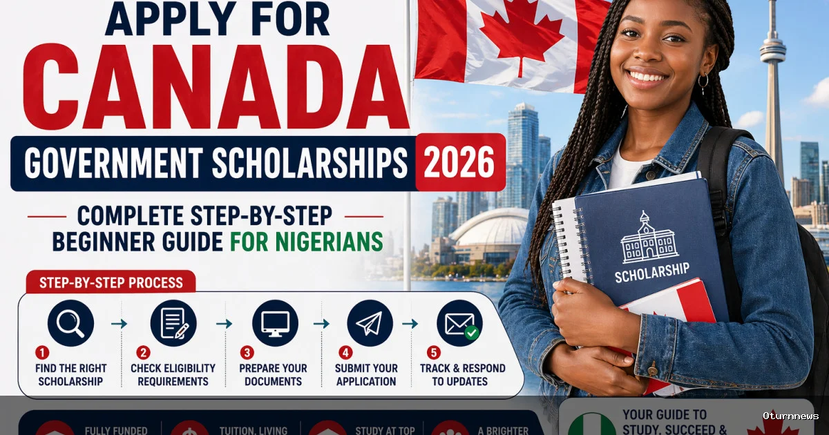 How to Apply for Canada Government Scholarships 2026: Complete Step-by-Step Beginner Guide for Nigerians
