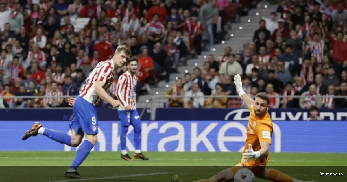 Atletico Madrid 3-2 Athletic Club: Sorloth Double Fires Simeone Side to Vital La Liga Win