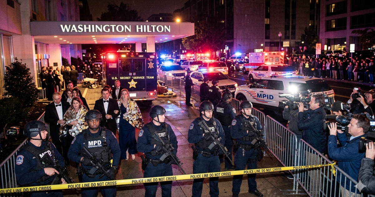 White House Correspondents’ Dinner Shooting: Cole Tomas Allen Identified as Suspect