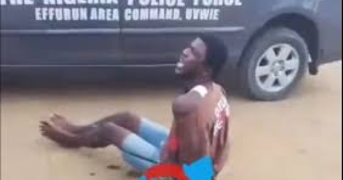 Delta Police Kill Handcuffed Man Who Begged for His Life in Broad Daylight as Video Goes Viral