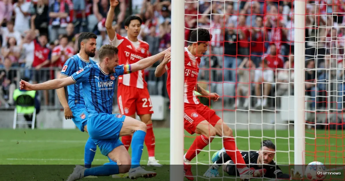 Bayern Munich 3-3 Heidenheim: Olise Last Gasp Goal Denies Struggling Visitors Three Points in Bundesliga