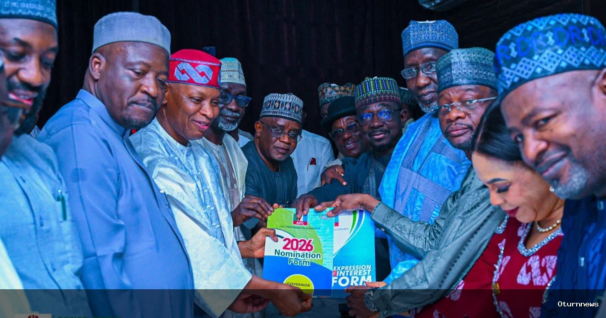 Kano Governor Abba Yusuf Submits APC Nomination Form for 2027 Governorship Election